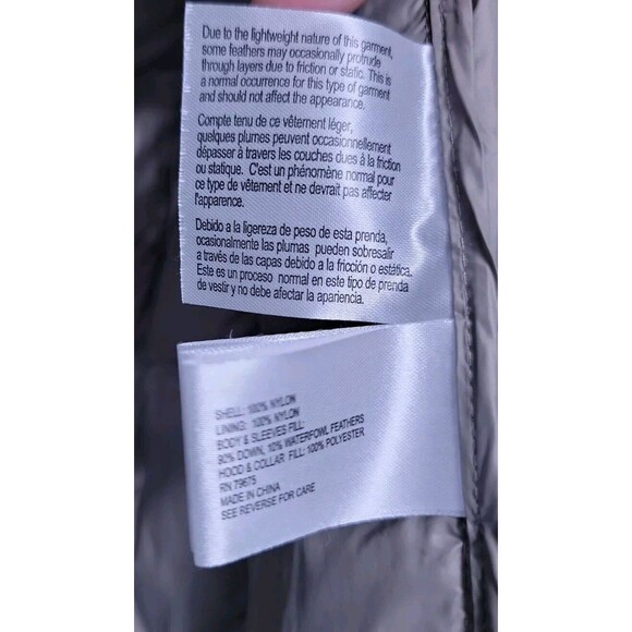 Michael Kors MK Packable Hooded Down Puffer Jacket Women's size SMALL - Picture 12 of 12